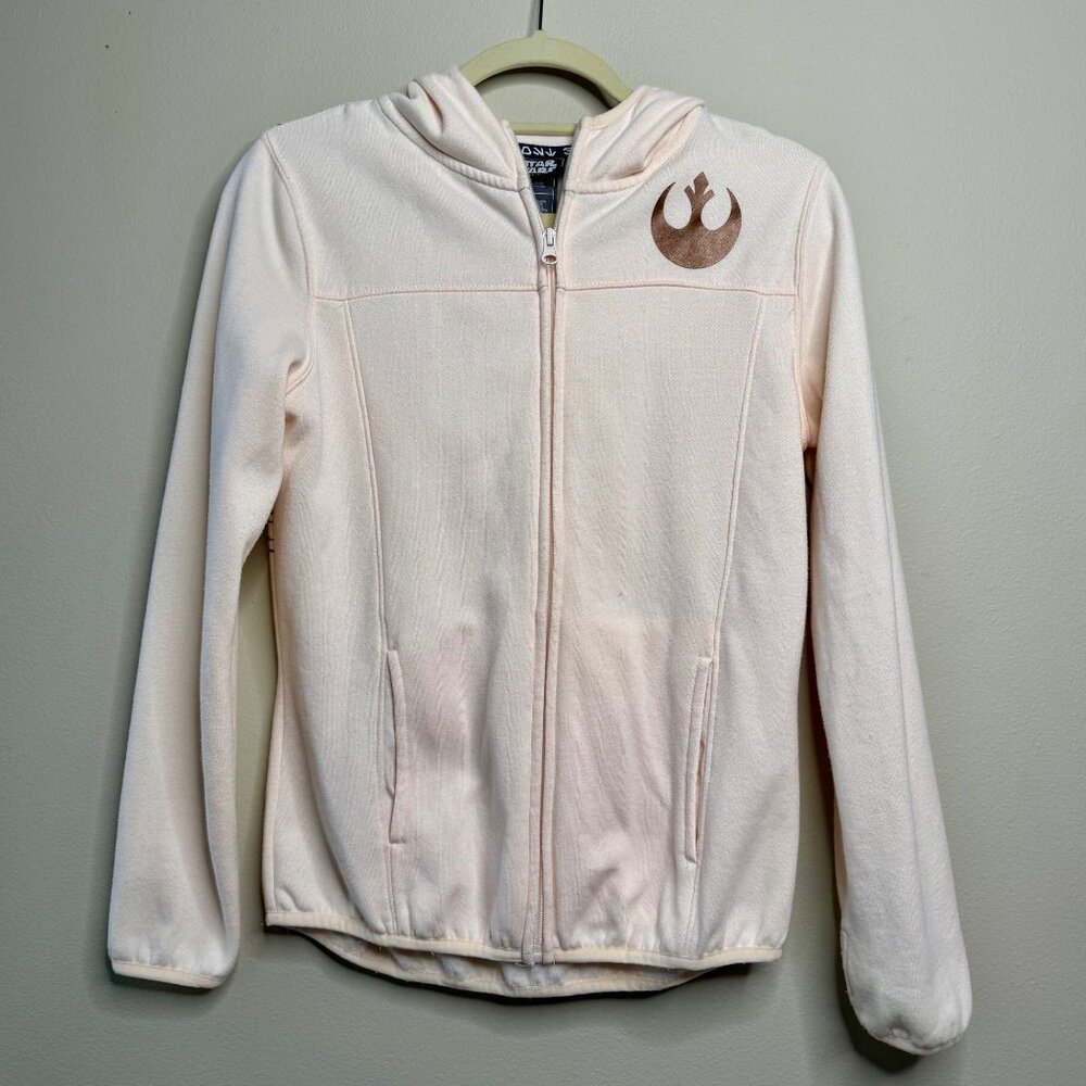 STAR WARS Galaxy's Edge Hoodie Kids 14 XL Disneyland Official Zip Sweatshirt - Picture 2 of 11